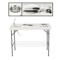 Meilleur prix Table de filet en plastique multi-usage pour la pêche, la chasse et le camping