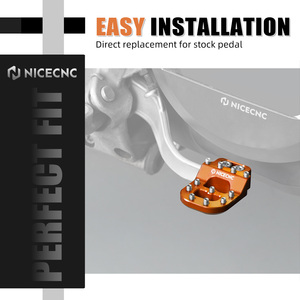 NiceCNC pour 2012-2023 KTM <span class=keywords><strong>690</strong></span> <span class=keywords><strong>Enduro</strong></span> R <span class=keywords><strong>690</strong></span> SMC R plaquette de pointe de pédale de frein étagée pour KTM 790 890 Adventure/R 2019-2021 <span class=keywords><strong>2022</strong></span> 2023 - Product Image 6