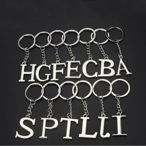 Llavero de Aleación con 26 Letras Inglesas, Colgante para Bolsa, Accesorios, Letras Mayúsculas, Números, Llavero, Pequeño Regalo Personalizable - Product Image 1
