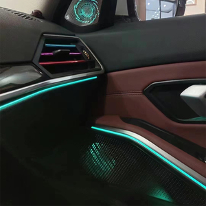 Plaque de recouvrement lumineuse pour montant A de porte, amélioration intérieure, compatible BMW Série 3 G20/G28 (2020-2024) - Product Image 4