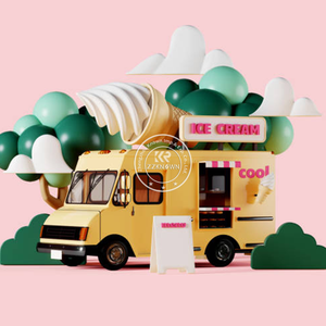 Camions de nourriture électriques mobiles 2025, remorque de kiosque alimentaire à vendre au Royaume-Uni, cuisine mobile rapide, camion de nourriture - Product Image 4