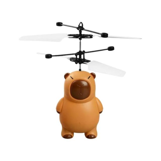 Kapibabala Remote-controlled Aircraft, Sensing Suspended Flying Helicopter, Drone, Children's Creative Birthday Gift, Flying Toy