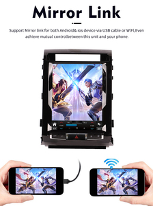 Lecteur DVD de voiture Android Navigation pour Toyota Land Cruiser 08~15 Modèles 12,1 pouces HY-3038 avec résolution AHD - Product Image 5