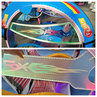 Manège Amusant Voiture Rouleuse Personnalisable pour Parc d'Attractions, Manèges Extérieurs Ludiques pour Aire de Jeux, Carnaval, Centre Commercial, Investissement Commercial