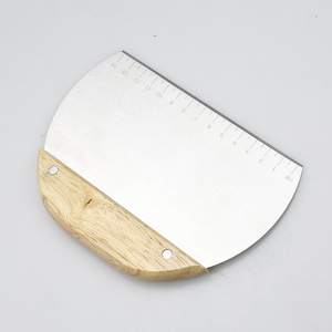 Cucina della fabbrica di cottura in acciaio inox pasta per Pizza banco di pasta per Pizza raschietto per Pizza con scala di misurazione coltello per <span class=keywords><strong>farina</strong></span> - Product Image 2