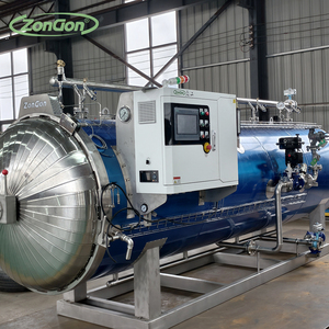 Esterilizador de vapor Industrial comercial <span class=keywords><strong>Autoclave</strong></span> Retort Almuerzo Carne Latas de aluminio <span class=keywords><strong>Conservas</strong></span> de frutas Mermeladas Alimentos envasados flexibles - Product Image 1