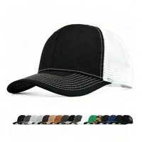 Gorra de Béisbol Estructurada con Malla Trasera Transpirable, Gorra Trucker con Estampado Personalizado, Protección Solar para Hombres y Mujeres, Moda para Exteriores