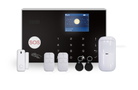 Mini kit d'alarme intelligent sans fil WiFi GSM 2G Tuya pour la maison, système de sécurité
