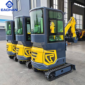 Chine Fabrication Maison Petite Pelle Agriculture Ferme 1.2 Tonnes Mini Pelle sur Chenilles Multifonctionnelle Diesel Petite Ensacheuse - Product Image 2