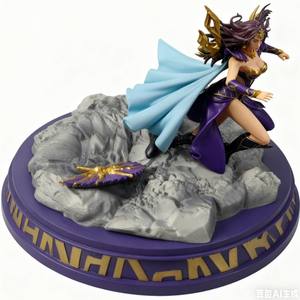 Modellino in PVC di Guerriera Nera Fantastica con Capelli Neri, Vendita all'Ingrosso - Product Image 4