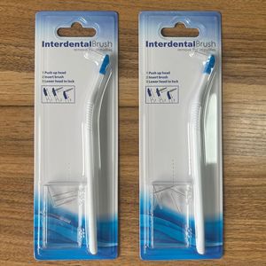 Cabezal de repuesto portátil para limpieza <span class=keywords><strong>interdental</strong></span>, cepillo de dientes de repuesto en forma de L - Product Image 5