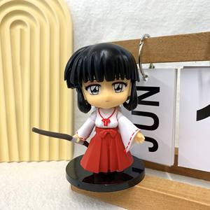Figurines d'action <span class=keywords><strong>Inuyasha</strong></span> Higurashi Kagome Sesshoumaru <span class=keywords><strong>Kikyo</strong></span>, 6 pièces/ensemble, jouets de collection, modèle poupée en vinyle cadeau - Product Image 5