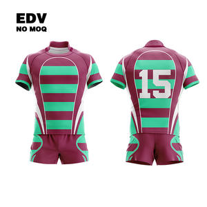 Meilleures ventes Chemise de rugby pour hommes Style décontracté Uniformes de rugby de l'équipe Uniforme de rugby au design personnalisé - Product Image 3