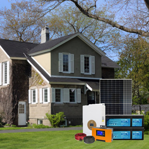 Home Energy Storage System 51.2V 100Ah LiFePO4 <b>Battery</b> Wall <b>Mounted</b> Hybrid Grid Split Type 5kWh - Product Image 1