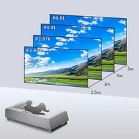 Mur vidéo LED extérieur 500x1000mm, armoire en aluminium moulé sous pression, écran LED géant étanche P2.97 P3.9 P4.81, location d'écran LED