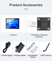 Panel PC Táctil Capacitivo de 21.5 Pulgadas, PC Industrial con Celeron N100/i3/i5/i7 para Monitoreo de Almacenes, en Stock