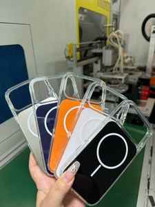 Coque magnétique originale pour iPhone 17 Pro Max, Air 16, 15, 13, 14 Plus – Couleur Orange – Étui de protection - Product Image 5