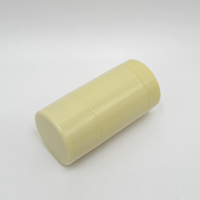 Tubes de bâton de déodorant vides push-up en plastique de 15g 30g 50g 75g pour l'emballage cosmétique de soins de la peau avec bouchon à vis