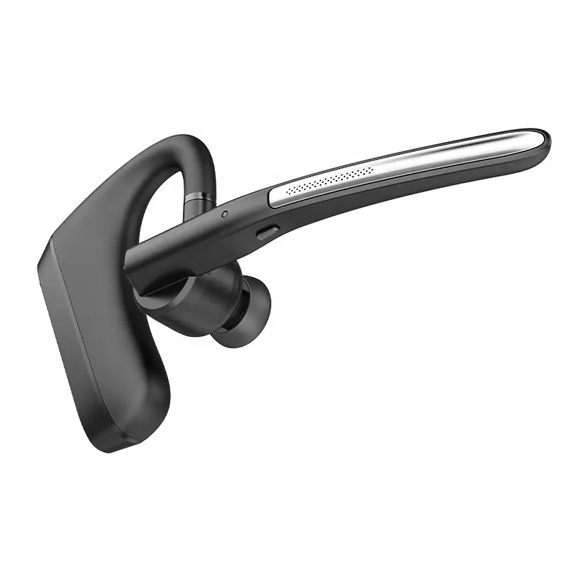 K22 QCC V5.2 Headset Bisnis pengurang kebisingan kontrol suara Headset panggilan bebas genggam dengan mikrofon untuk Driver headphone olahraga