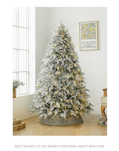 <span class=keywords><strong>Sapin</strong></span> de Noël artificiel <span class=keywords><strong>Balsam</strong></span> <span class=keywords><strong>Hill</strong></span> de 7,5 pieds, épicéa bleu classique pré-éclairé, 1000 lumières incandescentes claires, technologie de branchement facile - Product Image 6