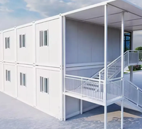 Maison préfabriquée mobile pour dortoir de travailleurs, bâtiment de bureau modulaire préfabriqué, maison conteneur mobile, logement temporaire
