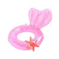 Bouée gonflable étoile de mer Mingyuan pour adulte, populaire, avec dossier inclinable, protection environnementale, PVC épais, bouée de sauvetage sirène