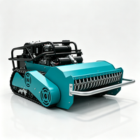 Tagliaerba Robotizzato Cingolato Diesel CE EPA 500mm Approvato per Ogni Terreno, Telecomandato, per Giardino e Casa
