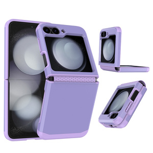 Funda Protectora Resistente a Impactos con Bisagra para Samsung Z Flip 7 FE / Flip 6 5 / Flip <span class=keywords><strong>4</strong></span> Flip 3, Doble Capa, Resistente - Product Image 1