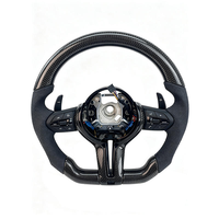 Volant en cuir perforé en fibre de carbone CS M Sport, directement de l'usine, pour BMW F36 F30 F10 F15 F20 F22 F25 F32 M3 M5 E46 E60 E70