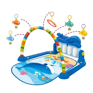 Samtoy Tapis d'activités pour bébé avec <span class=keywords><strong>piano</strong></span> amusant, tapis de jeu pliable pour intérieur, tapis de gym avec <span class=keywords><strong>piano</strong></span>, <span class=keywords><strong>piano</strong></span> baleine pour bébé, <span class=keywords><strong>piano</strong></span> à pédales pour nouveau-né, cadeau - Product Image 3