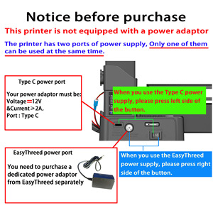 Impresora 3D K10 de nivel básico, solo para fines de entretenimiento, compatible con filamento PLA TPU de 1,75 mm, no requiere adaptador de corriente - Product Image 5