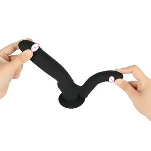 レズビアンディルド両端頭ディルド振動モード、ロングディルドローズ女性カップルゲイ大人のおもちゃ - Product Image 5