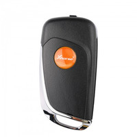 Xhorse-llave de control remoto vvdi universal XEDS01EN DS, 3 botones con Chip integrado, versión en inglés