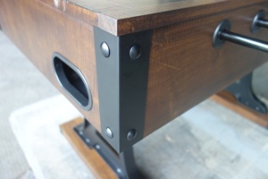 Chất lượng cao 55 inch bóng đá bảng, cổ điển bé chân Foosball bảng, kích thước tiêu chuẩn bóng đá Bảng bóng đá trò chơi bảng - Product Image 3