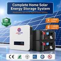 Batería Solar de Litio de 5kWh 10kWh 20kwh 30kwh 51.2V 200AH 314Ah, Sistema de Almacenamiento de Energía Doméstica, Inversor Solar Híbrido, Paquete Completo