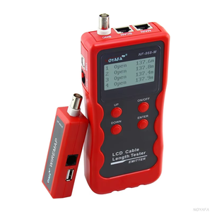 NOYAFA NF-868 Tester Digitale Multifunzione per Cavi, Misuratore <span class=keywords><strong>di</strong></span> Lunghezza LAN, Rilevatore <span class=keywords><strong>di</strong></span> Cavi <span class=keywords><strong>di</strong></span> Rete - Product Image 4