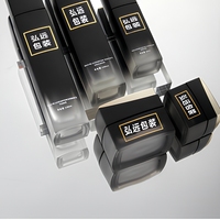 Bouteille en verre cylindrique haut de gamme 120 ml pour soins de la peau, finition mate, diffuseur de parfum 100 ml, flacon d'émulsion 20 g, crème, bouteilles sérigraphiées