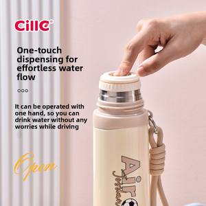 <span class=keywords><strong>Mug</strong></span> isotherme Xile, grande capacité, portable, en acier inoxydable, design cartoon, pour étudiants (hommes et femmes) - Product Image 2