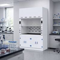Hotte de laboratoire SCEELAB 1200 mm en PP pour usage hospitalier et cosmétique, hotte d'extraction chimique résistante aux acides et aux bases, sécurité en laboratoire