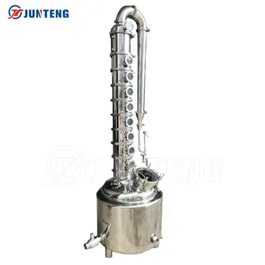 high quality industrial 100l wine maker machines alcohol recovery column distillation equipment