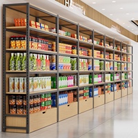 Étagères de supermarché, étagères de magasin de détail, adaptées aux magasins de vêtements, aux magasins de cosmétiques, présentoir léger pour cosmétiques