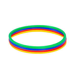 LISKI, círculo plano azul, fácil de usar y llevar, anillos de agilidad para entrenamiento de fútbol, Círculo de entrenamiento físico - Product Image 6