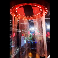 Fontaine musicale laser numérique d'extérieur DEWY DW_5M de haute qualité en acier inoxydable avec garantie de 2 ans pour aménagement paysager de place publique