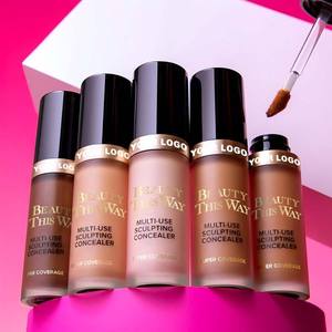 <span class=keywords><strong>Corrector</strong></span> de Maquillaje de Cobertura Total a Prueba de Agua, Fórmula de Larga Duración para una Piel Impecable, Base de Maquillaje <span class=keywords><strong>en</strong></span> <span class=keywords><strong>Crema</strong></span> para Uso Diario - Product Image 3