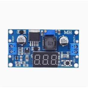 LM2596 DC-DC โมดูลลดแรงดันไฟฟ้าแบบปรับได้พร้อมจอแสดงผลดิจิตอลเครื่องวัดแรงดันไฟฟ้า LM2596S แหล่งจ่ายไฟที่เสถียร 5A - Product Image 6
