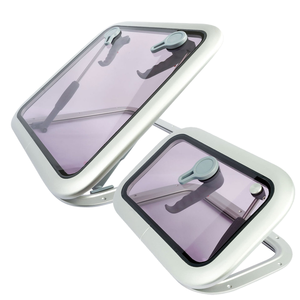 Liya 새로운 조건 직사각형 강화 유리 요트 현창 2 ''알루미늄 해양 하드웨어 교체 - Product Image 4