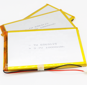 6569115 10000mah 3,7 v baterías de polímero de litio ion Paquete de batería de ion e-bike para carrito de golf con ntc - Product Image 2