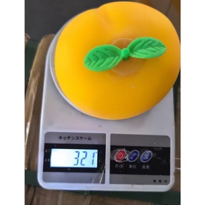 Jouet anti-stress créatif géant en forme de pêche jaune, à rebond lent, jouet de décompression en forme de fruit simulé, vente en gros - Product Image 6