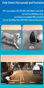 4K PTZ 20X Zoom Óptico Câmera Detecção Do Corpo Humano Poe Ip Câmera De Rede Chamada De Voz Em Dois Sentidos Visão Noturna Colorida 100M PTZ - Product Image 5