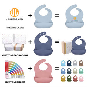 <span class=keywords><strong>Set</strong></span> Peralatan Makan Bayi Silikon Lengkap, Mangkuk Hisap, Bib, dan Peralatan Makan Anak untuk MPASI, Promo Hot Sale - Product Image 5